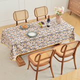 Oubonun Floral Cloth Tablecloths for Rectangle Tables ,Yellow