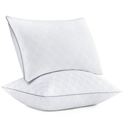 Oubonun Hotel Bed Pillows for Sleep,Set of 2, Down Alternative Pillows for Side and Back Sleepers 2 Pack