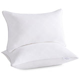 Oubonun 12 x 20 Pillow Inserts (Set of 2), Rectangle Square Interior Sofa Pillow Insert Pair, White Decorative Lumbar Pillow for Bed Couch Living Room