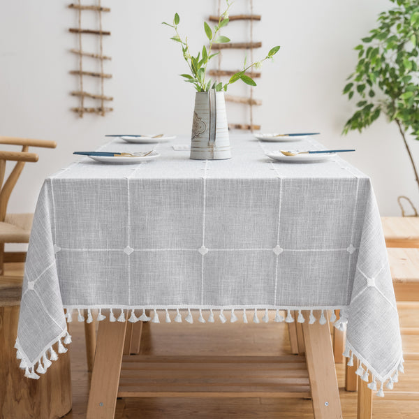 Cotton-Linen Tablecloth