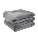 Atarashi 100% Cotton Blanket Queen Size for Bed, Anti-Static Fuzzy Soft Microfiber Bed Blanket (90x90 Inch)