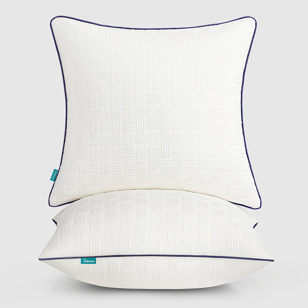 Pillow Inserts with Air-Layered Fabric