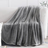 Atarashi 100% Cotton Blanket Queen Size for Bed, Anti-Static Fuzzy Soft Microfiber Bed Blanket (90x90 Inch)